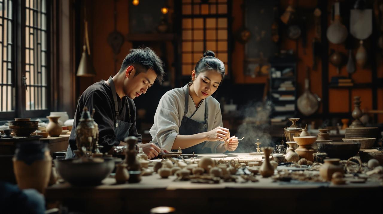 素白白影视-匠心传承：非遗手艺人封面图