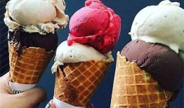 吃哈密瓜味的网红冰淇淋,网红哈密瓜味冰淇淋，一口咬下满口瓜香